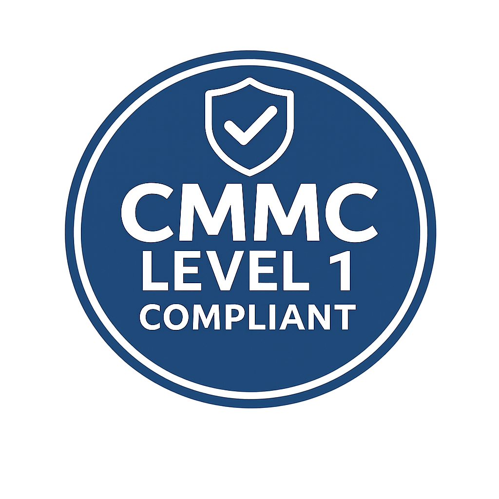 CMMC Level 1 compliant logo
