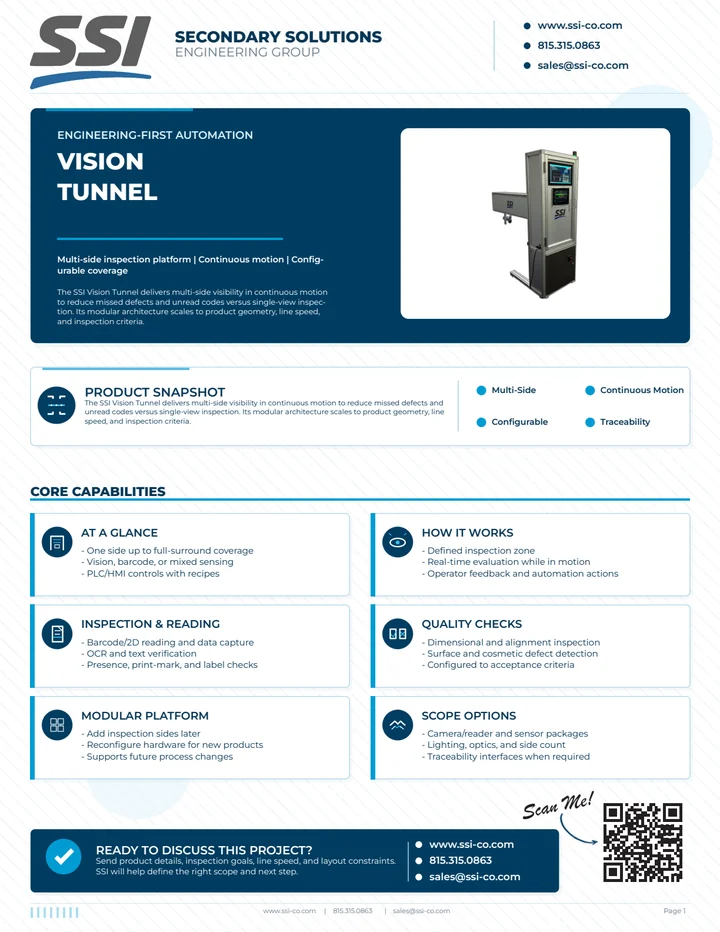 Preview of the Vision Tunnel flyer