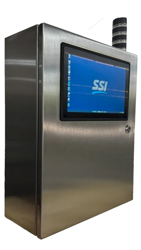 SSI Easy Reader console for barcode and 2D code verification.