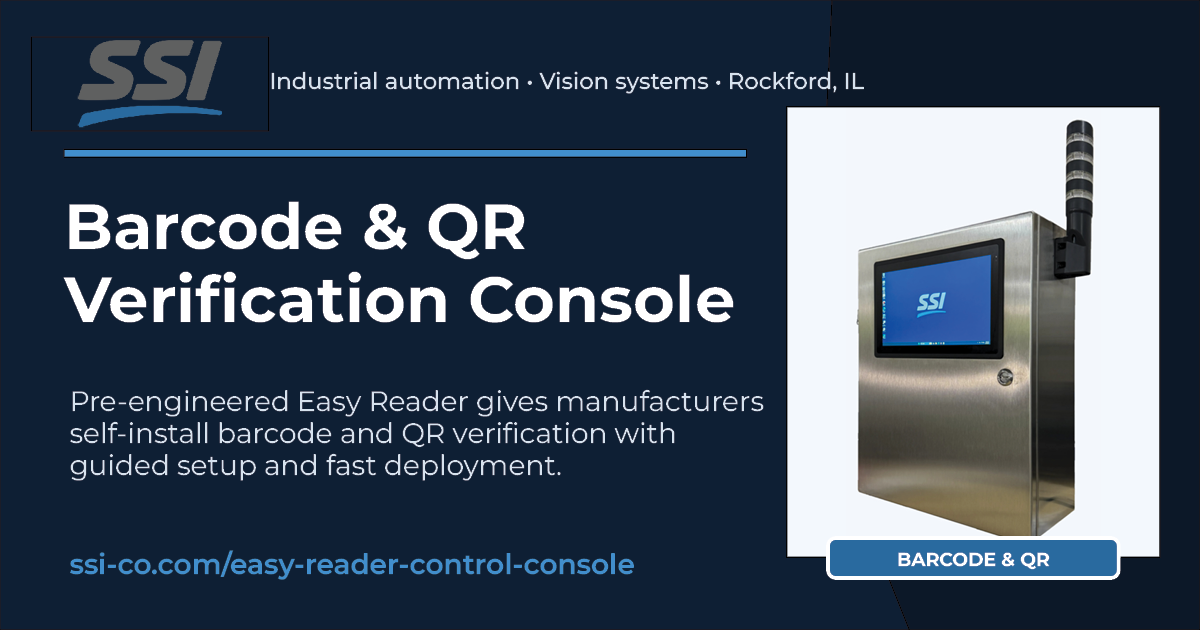 Barcode & QR Verification Console | SSI