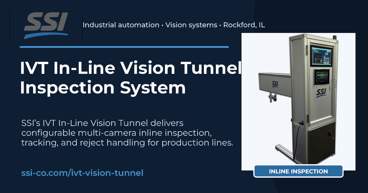 IVT In-Line Vision Tunnel Inspection System | SSI