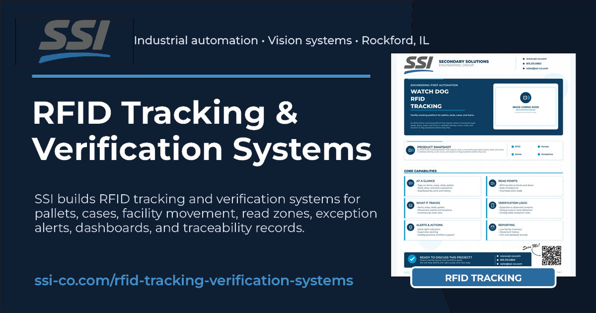 RFID Tracking & Verification Systems | SSI