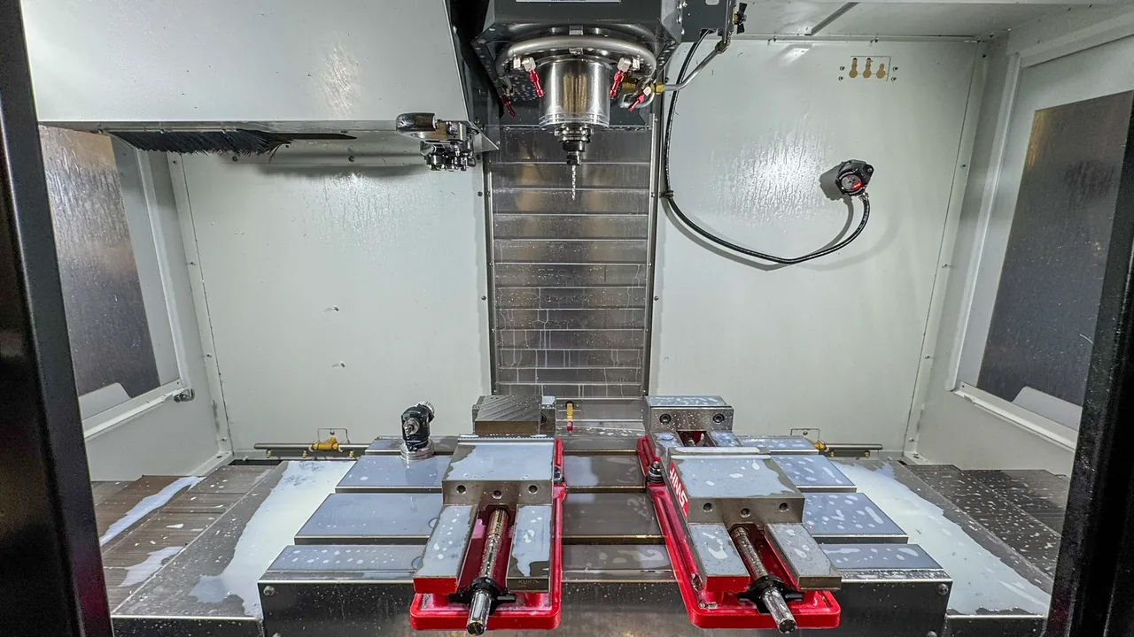 SSI CNC machining operation in progress