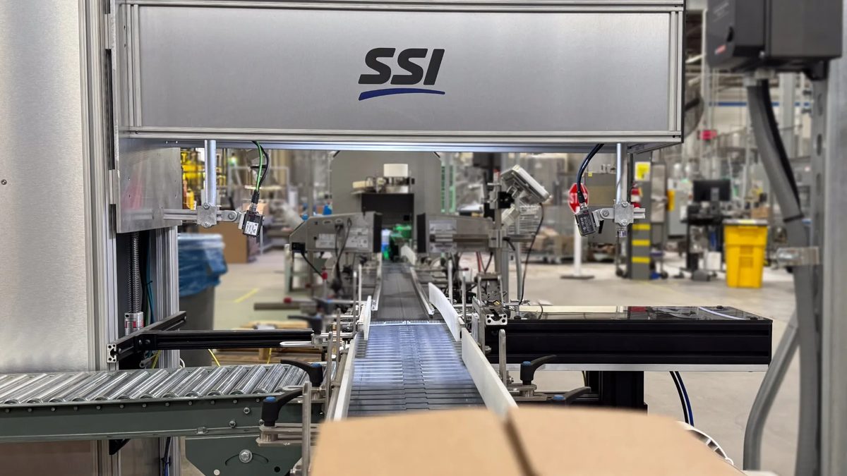 SSI vision tunnel automation cell